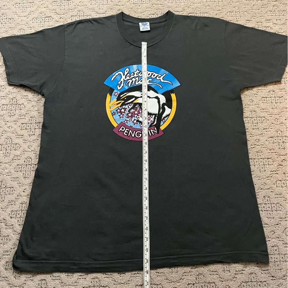 🎸 '03 Fleetwood Mac Band Penguin Album Graphic Bill Graham Promoter Rare T Shirt - Picture 5 of 13